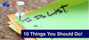 10 things you should do - Aussie Tax Time